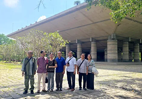 Hội Văn nghệ dân gian TP Cần Thơ đi thực tế sáng tác