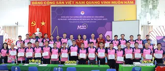 Bế mạc khóa đào tạo hướng dẫn viên bóng đá cộng đồng tại Cần Thơ