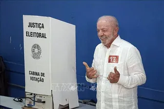 Tổng thống Brazil Lula da Silva tái đắc cử