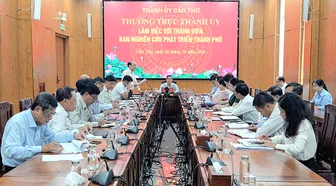 Phát huy vai trò Ban Nghiên cứu phát triển thành phố trong nghiên cứu tư vấn và phản biện chính sách