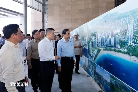 Chủ tịch Quốc hội Trần Thanh Mẫn nhấn mạnh tinh thần "3 không" trong thực hiện dự án phục vụ APEC 2027