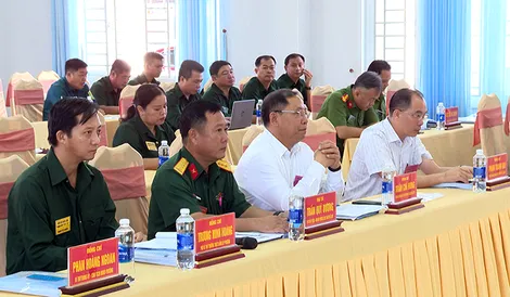 Phường Long Phú 1 khai mạc diễn tập chiến đấu trong khu vực phòng thủ