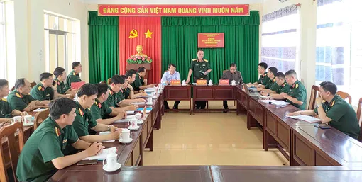 Bộ Chỉ huy Quân sự TP Cần Thơ kiểm tra công tác quân sự, quốc phòng địa phương tại xã An Thạnh