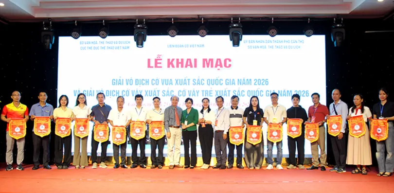Khai mạc giải vô địch Cờ vua, Cờ vây quốc gia năm 2026