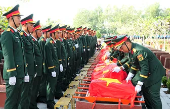 Lực lượng vũ trang Quân khu 9 tìm kiếm, quy tập 1.104 hài cốt liệt sĩ
