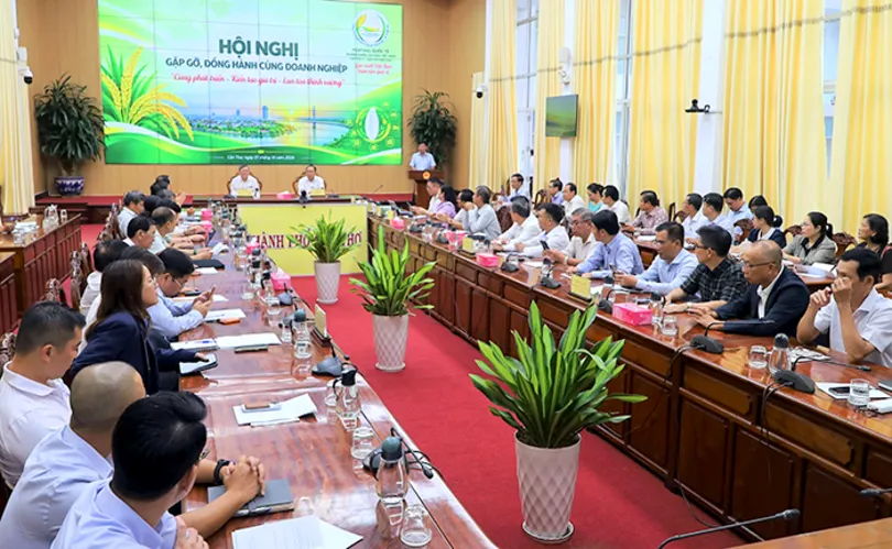 Lãnh đạo TP Cần Thơ gặp gỡ, đồng hành cùng doanh nghiệp công nghiệp, công thương