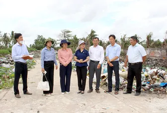 Tăng cường quản lý, xử lý rác thải sinh hoạt ở Cù Lao Dung
