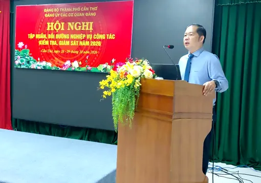 Tập huấn nghiệp vụ công tác kiểm tra, giám sát