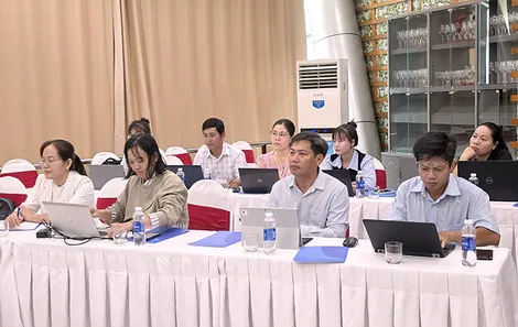 Tập huấn sử dụng ACB Builder xây dựng bản tin thời tiết nông vụ tại ĐBSCL