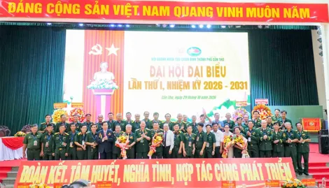 Đại hội đại biểu Hội Doanh nhân Cựu chiến binh TP Cần Thơ lần thứ I, nhiệm kỳ 2026-2031