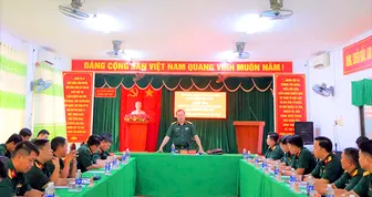 Kiểm tra công tác quân sự, quốc phòng ở các phường Tân An, Long Tuyền và Bình Thủy