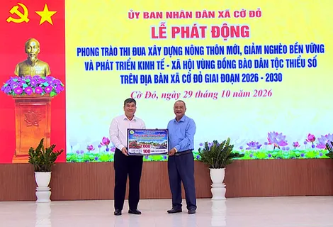 Phát động phong trào thi đua xây dựng nông thôn mới, giảm nghèo bền vững