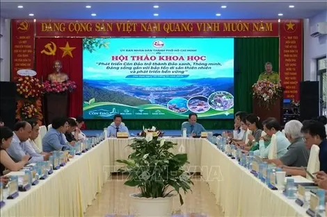 Phát triển Côn Đảo trở thành đảo xanh, thông minh và đáng sống
