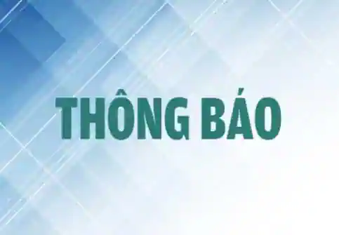 THÔNG BÁO<br>V/v: chấm dứt hoạt động dịch vụ việc làm