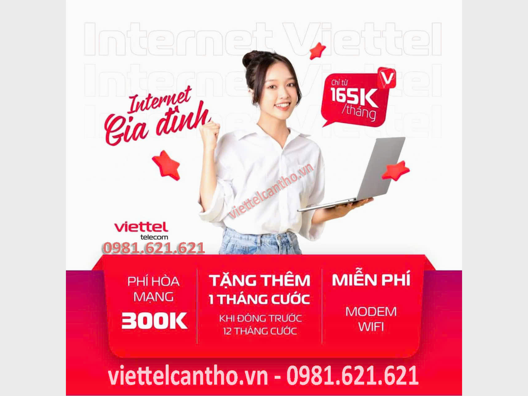 Lắp Đặt Wifi Viettel Cần Thơ Cho Sinh Viên - Giá Siêu Ưu Đãi Chỉ 165K Tháng