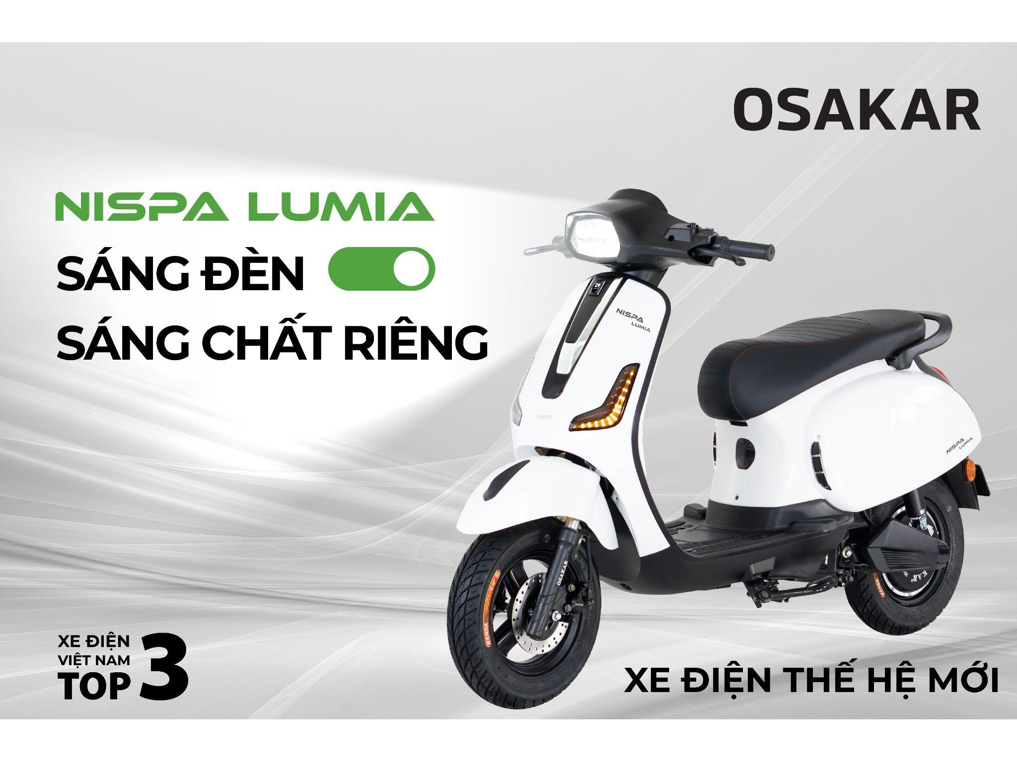 OSAKAR Nispa - Xe điện thế hệ mới khơi nguồn phong cách